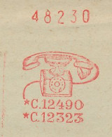 Meter Cover Denmark 1947 Telephone - Telecom