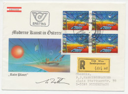 Registered Cover / Postmark Austria 1981 Oscar Asboth - Painter - Sonstige & Ohne Zuordnung