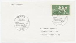 Card / Postmark Germany 1976 Hockey - World Championships Berlin - Otros & Sin Clasificación