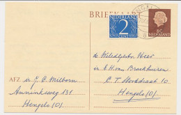 Briefkaart G. 325 / Bijfrankering Locaal Te Hengelo 1964 - Ganzsachen