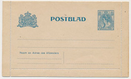 Postblad G. 15 - Postwaardestukken