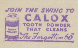 Meter Cut USA 1936 Tooth Powder - Calox - Médecine