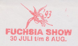 Meter Cut Netherlands 1993 Flower - Fuchsia Show 1993 - Altri & Non Classificati