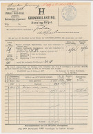 Fiscaal - Aanslagbiljet Haarlemmerliede- Spaarnwoude 1897 - Fiscale Zegels