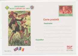 Postal Stationery Romania 2000 International Camp - Scout And Guide - Other & Unclassified