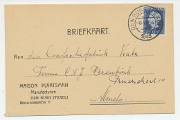 Firma Briefkaart Den Burg Texel 1948 - Manufacturen - Unclassified