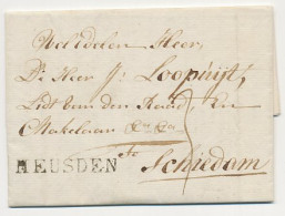 Heusden - Schiedam 1816 - ...-1852 Voorlopers