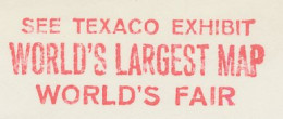 Meter Top Cut USA World S Largest Map - Exhibit - Texaco - Geografía