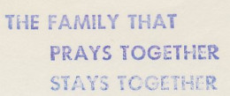 Meter Top Cut USA 1955 Prays Together - Stays Together - Sonstige & Ohne Zuordnung