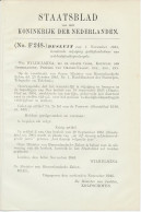 Staatsblad 1945 : Wijziging Geldigheid Weldadigheidspostzegels - Briefe U. Dokumente