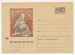 Postal Stationery Soviet Union 1970 Globe - Geographie