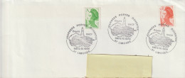 FT 27 . 87 . Limoges . Journée Portes Ouvertes . Dépôt Limoges . 11 10 1986 . Oblitération . - Commemorative Postmarks