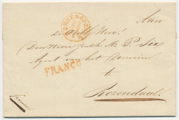 Bergen Op Zoom - Rozendaal 1842 - FRANCO - ...-1852 Voorlopers