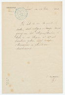 Rijkstelegraaf Amsterdam 1898 - Opgave Van Verbetering - Unclassified