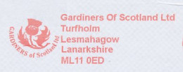 Meter Cut GB / UK 2012 Thistle - National Flower Of Scotland - Arbres