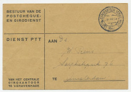 Dienst PTT Den Haag 1950 - Centr. Girokantoor - Unclassified