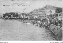 AAXP5-33-0450 - ARCACHON - Le Nouveau Boulevard à MaréE Baute - Arcachon