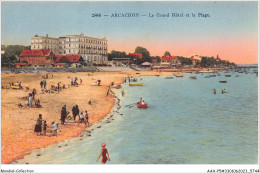 AAXP5-33-0439 - ARCACHON - Le Grand HôTel Et La Plage  - Arcachon