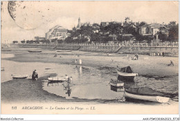 AAXP5-33-0432 - ARCACHON - Le Casino Et La Plage - Arcachon
