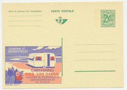 Publibel - Postal Stationery Belgium 1970 Caravan - Andere & Zonder Classificatie