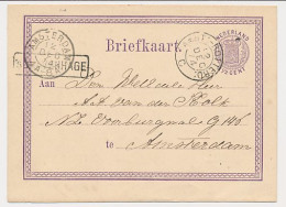 Trein Haltestempel S Gravenhage 1874 - Covers & Documents