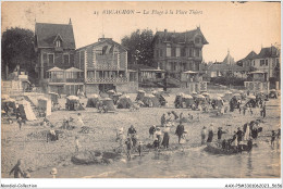 AAXP5-33-0395 - ARCACHON - La Plage à La Place Thiers - Arcachon