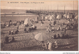 AAXP5-33-0394 - ARCACHON - CôTe D'Argent - La Plage Et Les JetéEs - Arcachon