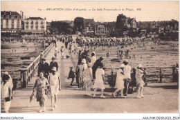 AAXP4-33-0380 - ARCACHON -La Jetee Promenade Et La Plage  - Arcachon