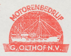 Meter Cut Netherlands 1972 Cargo Ship - Schiffe