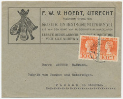 Firma Envelop Utrecht 1924 - Muziek- En Instrumentenhandel - Unclassified