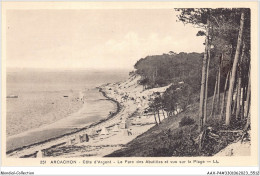 AAXP4-33-0374 - ARCACHON -Cote D'Argent -Le Parc Des Abatilles Et Vue Sur La Plage  - Arcachon