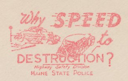 Meter Cut USA 1940 Traffic Safety - Car - Police - Sonstige & Ohne Zuordnung