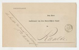 Kleinrondstempel Dalfsen 1886 - Unclassified