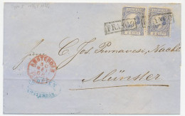 Em. 1867 Amsterdam - Duitsland - Covers & Documents