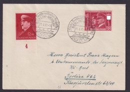 Deutsches Reich Brief An OKW Rüstungsamt Berlin Franz Hagen Selt SST Sport - Storia Postale