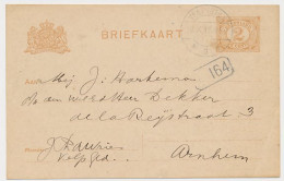 Briefkaart G. 88 A II Velp - Arnhem 1918 - Postwaardestukken