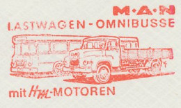 Meter Cut Germany 1968 Bus - Truck - M.A.N. - Bussen