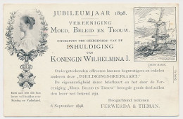 Briefkaart Geuzendam P33 C - Particulier Bedrukt  - Postal Stationery