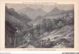 AAYP2-38-0134 - Route De La GRANDE-CHARTREUSE - Chemin Tortueux Dans Le Fond Du Ravin - Chartreuse