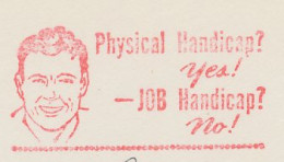 Meter Cut USA 1953 Physical Handicap - Job Handicap - Behinderungen
