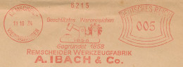 Meter Cover Deutsches Reich / Germany 1934 Tool Factory - Fábricas Y Industrias