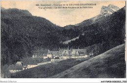 AAYP1-38-0036 - Couvent De La GRANDE-CHARTREUSE - Vue Generale - Le Col De La Ruchere Et Le Petit Som - Chartreuse