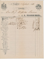 Nota Leeuwarden 1880 - Servies - Glazen - Pays-Bas