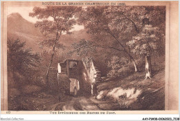 AAYP1-38-0024 - Route De La GRANDE-CHARTREUSE - Vue Interieure Des Restes Du Fort  - Chartreuse