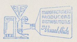 Meter Top Cut USA 1946 Film Projector - Visual Aids - Cinema