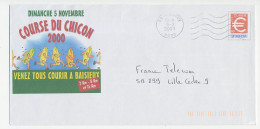 Postal Stationery / PAP France 2001 Chicory Race - Legumbres