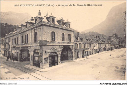 AAYP11-38-1011 - Route De SAINT-LAURENT-DU-PONT - Avenue De La GRANDE-CHARTREUSE  - Saint-Laurent-du-Pont