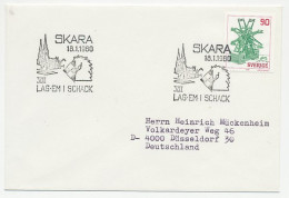 Cover / Postmark Sweden 1980 Chess - Unclassified