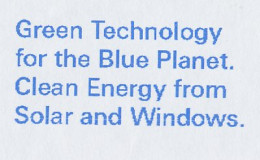 Meter Top Cut Germany 2014 Schuco - Green Technology - Blue Planet - Umweltschutz Und Klima