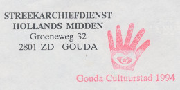 Meter Cover Netherlands 1994 Gouda Cultural City 1994 - Otros & Sin Clasificación